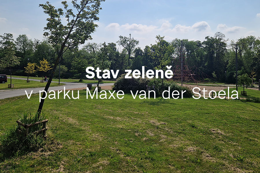 Zeleň v parku Maxe van der Stoela a jak dál